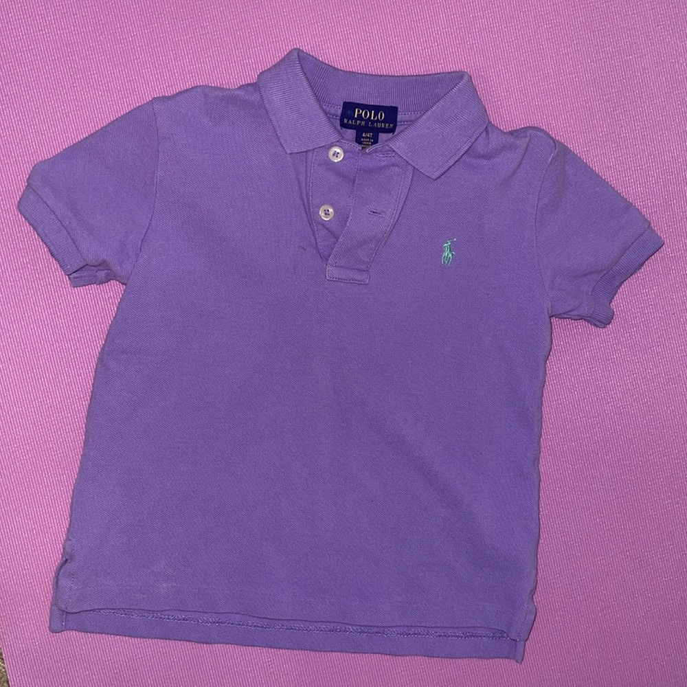 Purple & Light blue Polo